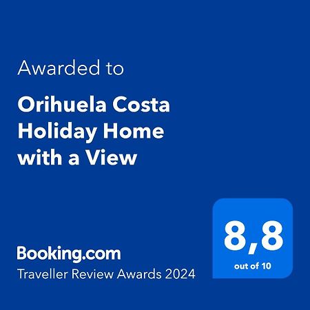 Orihuela Costa Holiday Home With A View Alicante Exterior foto